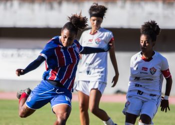 Bahia triunfa no Ba-Vi e se mantém como líder isolado do Campeonato Baiano Feminino