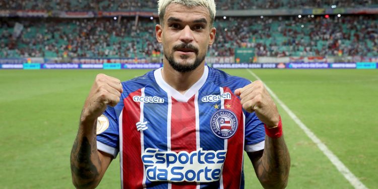 Cauly tem lesão confirmada no joelho e fica de fora das próximas partidas do Bahia