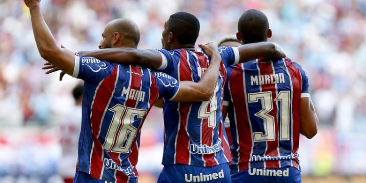 Elenco do Bahia recebe dois dias de folga após triunfo contra o Bragantino; Confira a programação
