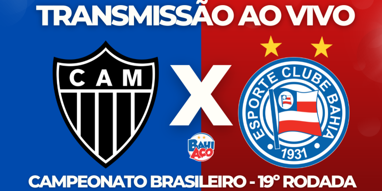 Saiba onde assistir Atlético-MG x Bahia pela 19º rodada do Campeonato Brasileiro