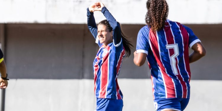 Bahia goleia o Redenção por 15 a 0 e se classifica para a semifinal do Baianão Feminino