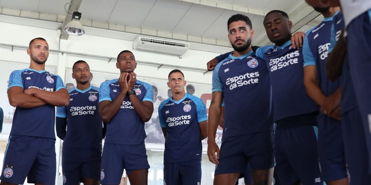 Com Juba presente, Bahia segue preparação para confronto de domingo