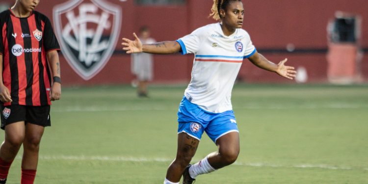 De virada, Bahia vence o Vitória por 2 a 1 e abre vantagem na final do Baianão feminino