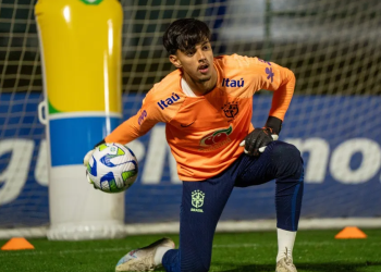 Goleiro do Bahia é novamente convocado para defender a seleção brasileira sub-15