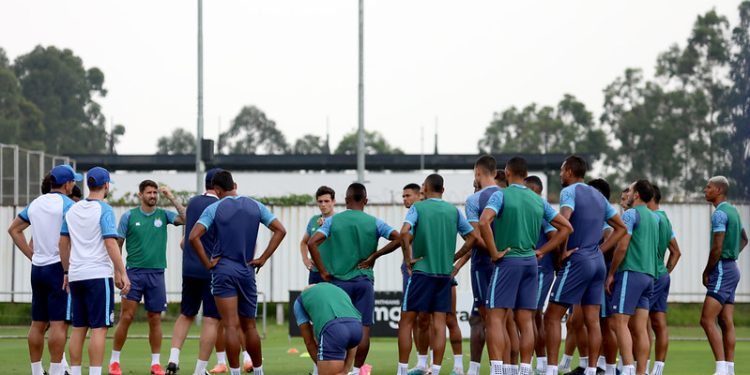 Bahia faz último treino e encerra preparação para enfrentar o Palmeiras