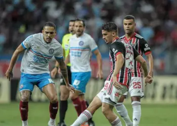 Bahia é derrotado pelo São Paulo por 1 a 0 e se complica no Brasileirão