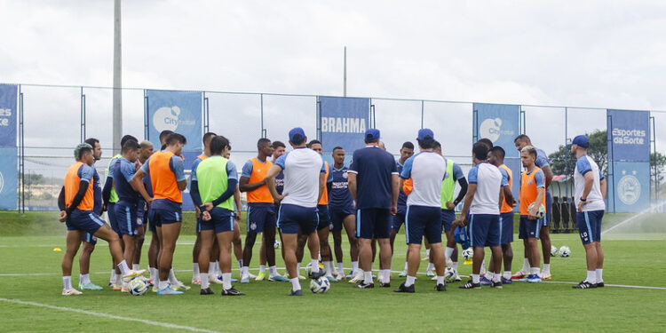 Bahia se reapresenta e inicia preparação para decisão contra o Corinthians pelo Brasileirão