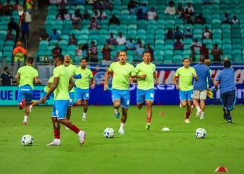 Elenco do Bahia recebe folga nesta quarta; confira a programação da semana
