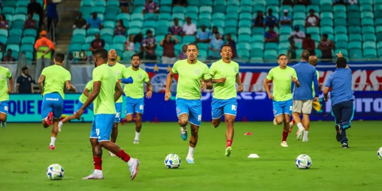 Elenco do Bahia recebe folga nesta quarta; confira a programação da semana