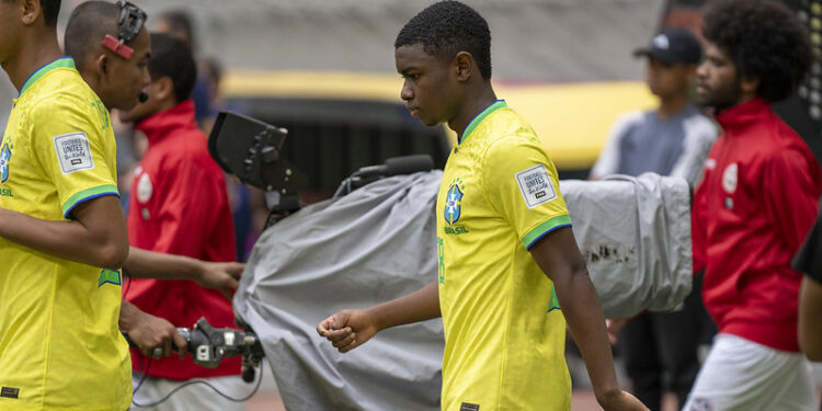 Jogador da base do Bahia é destaque em jogo da Seleção Brasileira