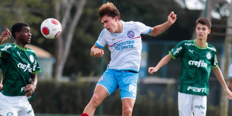 Sub-19 do Bahia vence o Palmeiras por 3 a 2 pela Copa Atlântico