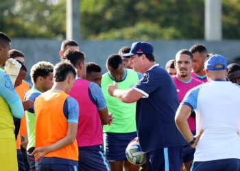Bahia finaliza preparação para jogo decisivo contra o Atlético Mineiro