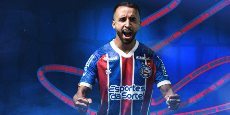 Ele chegou! Bahia anuncia contratação de Caio Alexandre