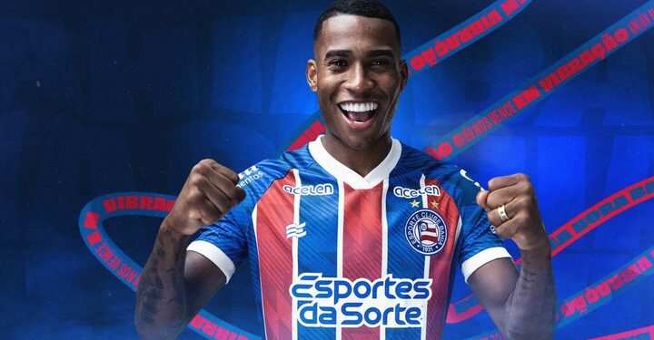 Ele chegou! Bahia anuncia contratação de Jean Lucas