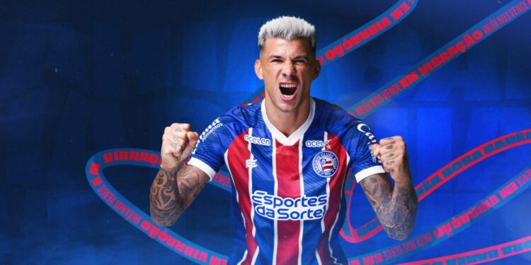 Ele chegou! Bahia anuncia contratação de Victor Cuesta