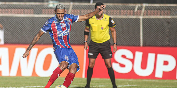 Eleito melhor em campo contra o Atlético de Alagoinhas, Diego Rosa marca primeiro gol pelo Bahia