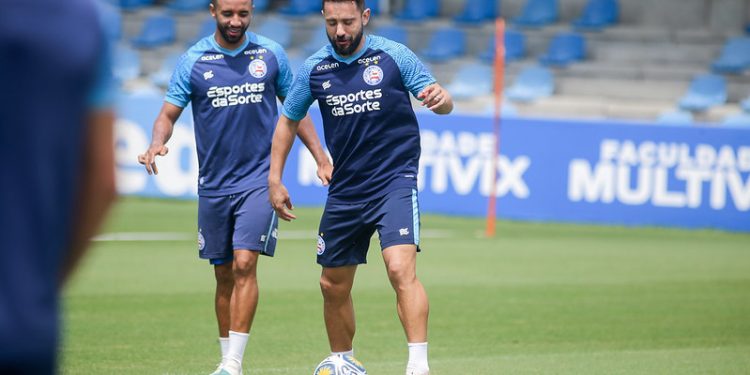 Bahia faz último treino e encerra preparação para pegar o Ceará pelo Nordestão