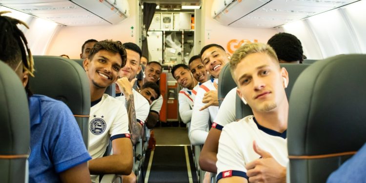 Bahia treina e viaja com elenco sub-20 para confronto pela Copa do Nordeste