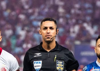 Rodrigo Pereira de Lima é escalado para apitar Bahia x Vitória, na Arena Fonte Nova