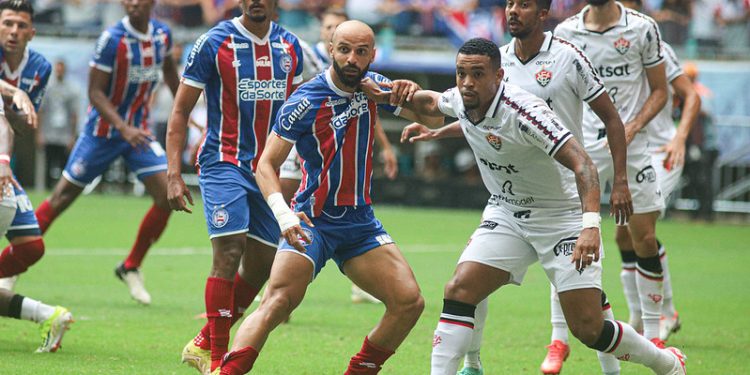 Bahia 1 x 1 Vitória: Assista aos gols e melhores momentos da partida
