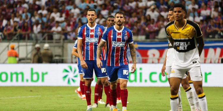 Com gol de Thaciano, Bahia vence o Criciúma e abre vantagem por vaga nas oitavas da Copa do Brasil