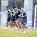 Com treino setorizado, Bahia segue preparação pra jogo contra o Atlético-MG