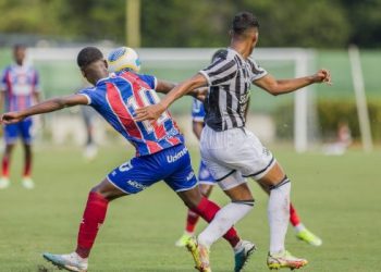 Jogando em casa, time sub-20 do Bahia é derrotado pelo Ceará pelo Brasileirão