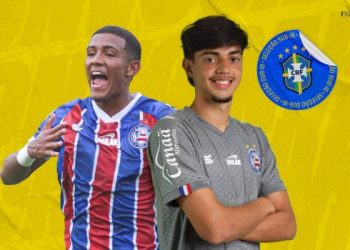 Jovens talentos do Bahia recebem convocação para a Seleção Brasileira Sub-16