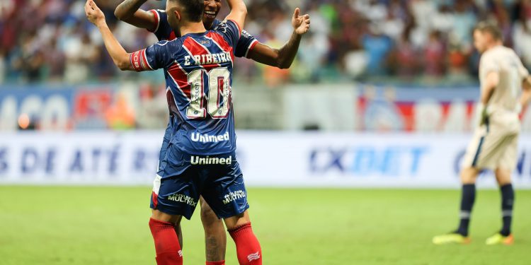 Com gol de Jean Lucas, Bahia vence o Fortaleza por 1 a 0 na Fonte Nova