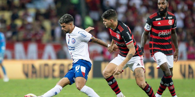 Bahia leva gol no último minuto e acaba derrotado por 2 a 1 para o Flamengo