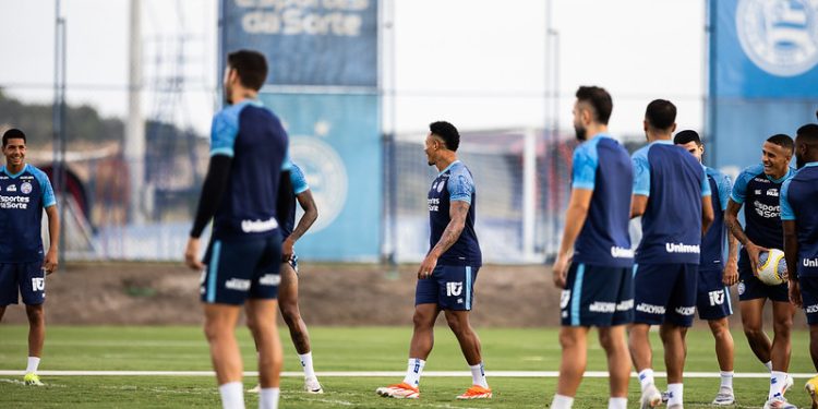 Ainda sem Arias, Bahia inicia preparação para enfrentar o Corinthians na Fonte Nova