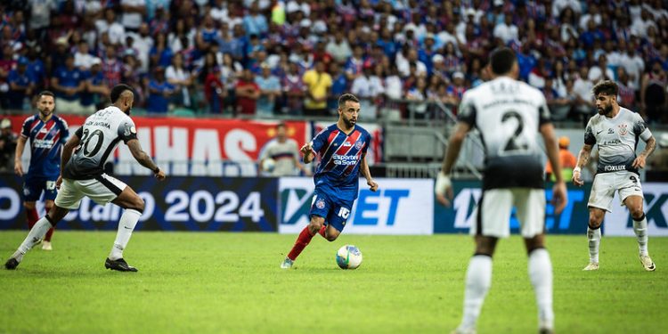 Bahia é derrotado pelo Corinthians e perde a segunda seguida no Brasileirão jogando em casa