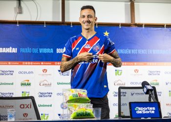 Lateral Iago Borduchi é registrado no BID e reforça o Bahia diante do Cuiabá