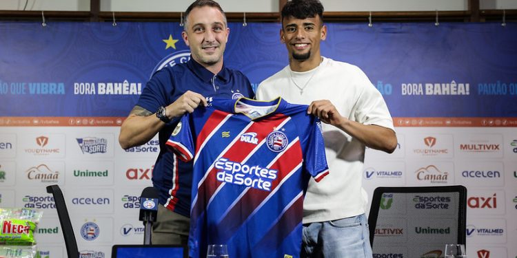 Bahia oficializa contratação do atacante Luciano Rodríguez por R$ 65,3 milhões