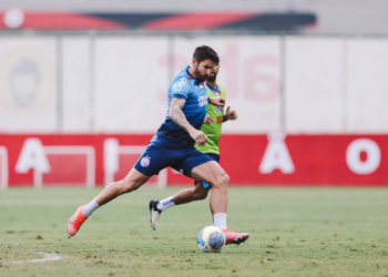 No CT do Flamengo, elenco do Bahia encerra preparação para enfrentar o Botafogo