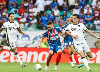 Jogando na Fonte Nova, Bahia fica no empate sem gols contra o Botafogo