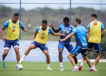 Bahia inicia preparação para enfrentar o Vitória pela segunda vez no Brasileirão