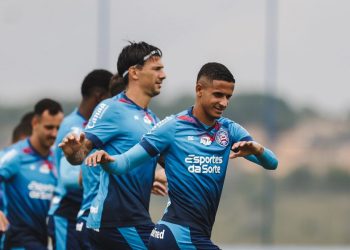 Com foco no posicionamento, Bahia segue preparação para enfrentar o Botafogo pelo Campeonato Brasileiro