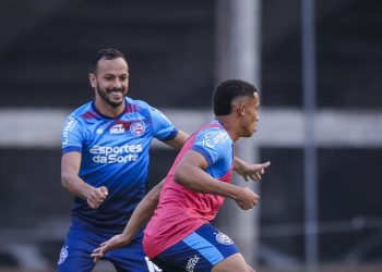 Com treino em Caxias do Sul, Bahia finaliza preparação para enfrentar o Grêmio pelo Campeonato Brasileiro