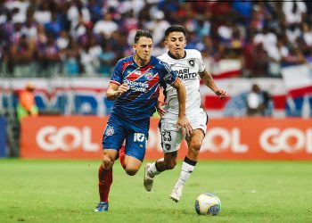 Jogando na Fonte Nova, Bahia fica no empate sem gols contra o Botafogo