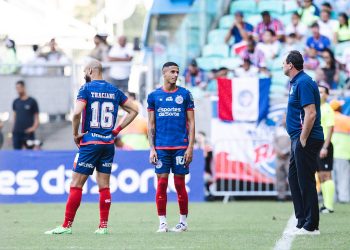 Juba comemora gol no clássico e destaca crescimento do Bahia na temporada
