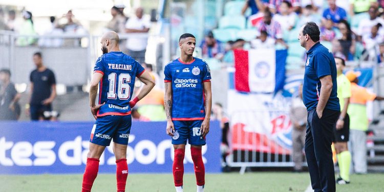 Juba comemora gol no clássico e destaca crescimento do Bahia na temporada