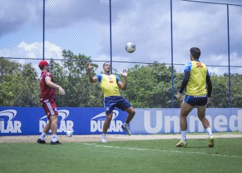 Como foco na troca de passes, Bahia segue preparação para enfrentar o Cruzeiro