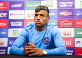 “A determinação será importante para encarar o jogo”, diz Lucho Rodríguez sobre enfrentar o Corinthians