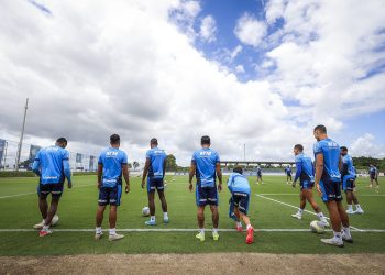 Bahia inicia preparação para enfrentar o Atlético Goianiense no Brasileirão