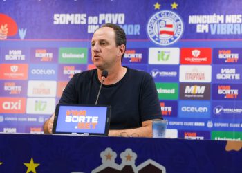 “Ainda temos coisas a melhorar”, diz Rogério Ceni após triunfo do Bahia no Campeonato Baiano