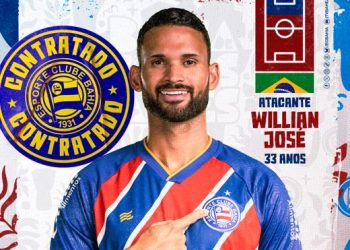Esquadrão 2025! Bahia anuncia contratação de Willian José