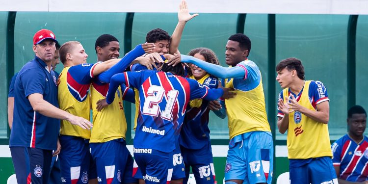 Sub-17 do Bahia vence o Palmeiras e se classifica para as quartas de final da Copa Puma