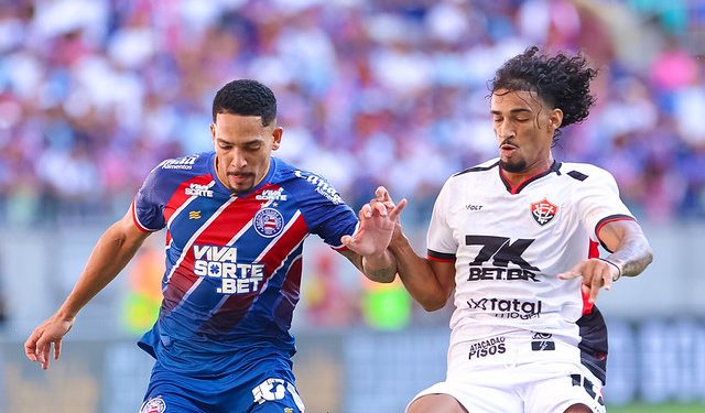 Bahia impõe jogo, mas empata com o Vitória na Arena Fonte Nova