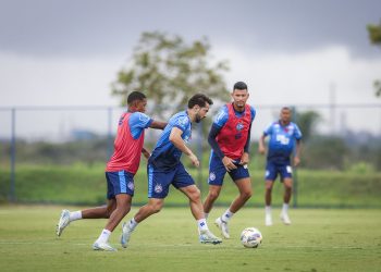 Com treino tático, Bahia inicia preparação para enfrentar o Colo Colo no Campeonato Baiano